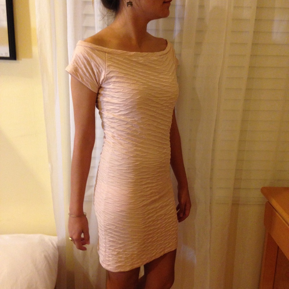 Blush/Pink Arden B Boatneck Dress
